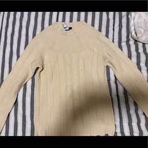 Beautiful cream hand knit Ralph Lauren sweater